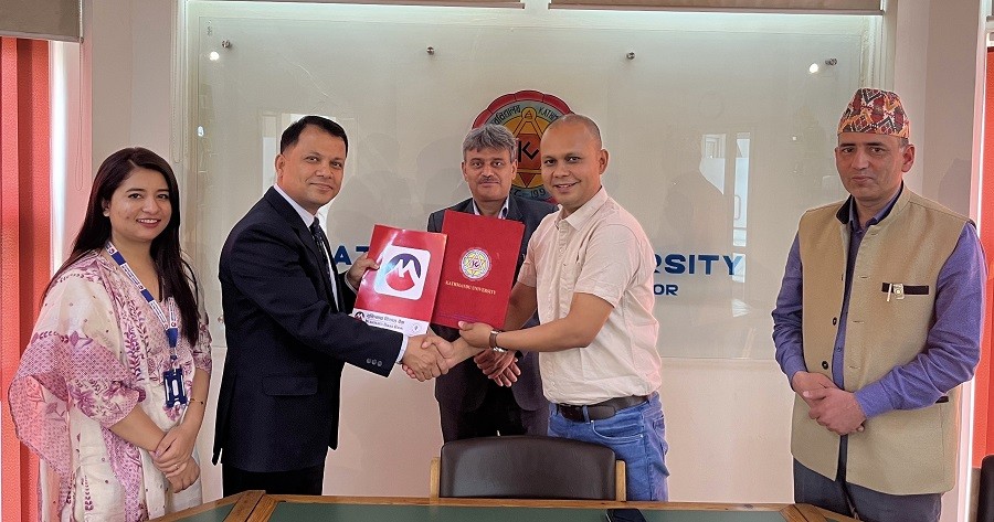 Muktinath Development Bank and Kathmandu University Agreement for Green Hydrogen lab